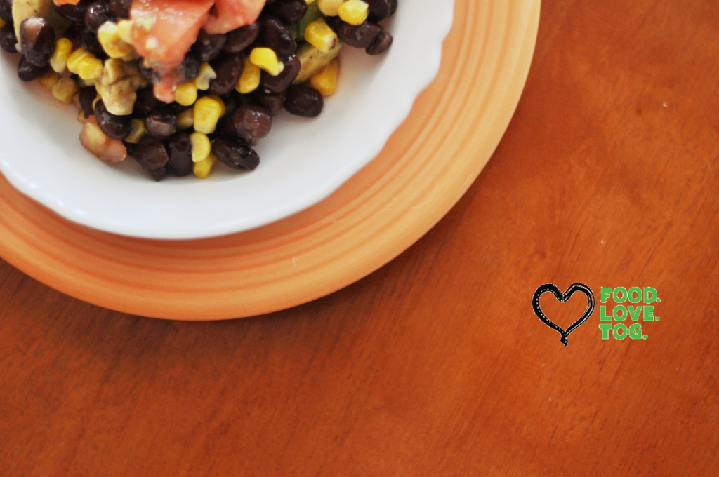Black Bean, Corn & Avocado Salad | FoodLoveTog