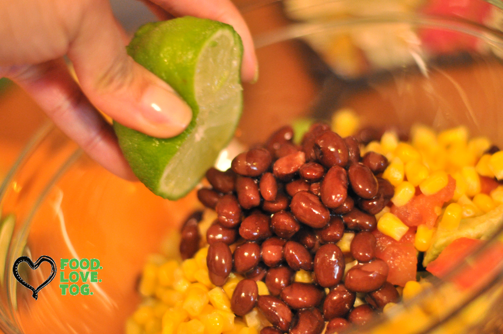 Black Bean, Corn & Avocado Salad | FoodLoveTog