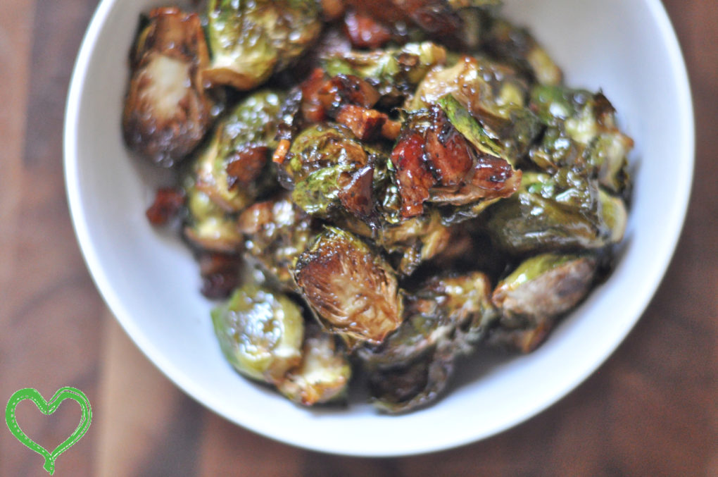 Bacon, Brown Sugar, Balsamic Brussels Sprouts |foodlovetog.com