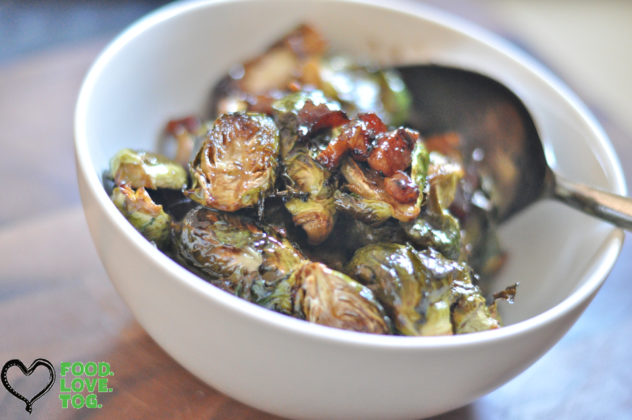 Bacon, Brown Sugar, Balsamic Brussels Sprouts |foodlovetog.com